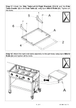 Предварительный просмотр 19 страницы Rankam Member's Mark GR2298901-MM-02 Assembly & Operating Instructions