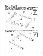 Предварительный просмотр 13 страницы Rankam Member's Mark GR2298906-MM-01 Assembly Instructions & User Manual