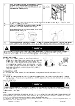 Preview for 9 page of Rankam Outdoor Gourmet TF2005101-OG-01 Assembly Instructions And User'S Manual