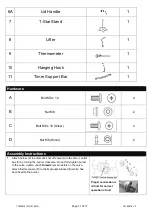 Preview for 12 page of Rankam Outdoor Gourmet TF2005101-OG-01 Assembly Instructions And User'S Manual