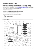 Preview for 4 page of Rankam Smoke Canyon SC2219701-SC Owners Manual Assembly And Operating Instructions