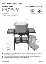 Preview for 1 page of Rankam TF1038-014515 Assembly, Use And Care Manual