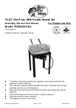 Rankam TF2014501-BA Assembly, Use And Care Manual preview
