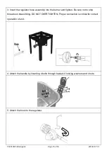 Preview for 15 page of Rankam TF2014501-BA Assembly, Use And Care Manual