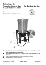 Preview for 1 page of Rankam TF2049101-KK-01 Assembly, Use And Care Manual