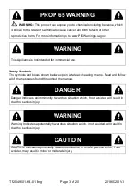 Preview for 3 page of Rankam TF2049101-KK-01 Assembly, Use And Care Manual