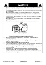 Preview for 6 page of Rankam TF2049101-KK-01 Assembly, Use And Care Manual