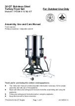 Preview for 1 page of Rankam TF4039-013182-ST Assembly, Use And Care Manual