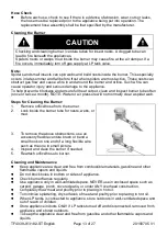 Preview for 13 page of Rankam TF4039-013182-ST Assembly, Use And Care Manual