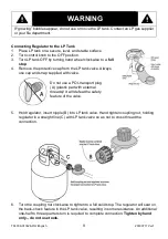 Preview for 9 page of Rankam TF4039-013426-RO Assembly, Use And Care Manual