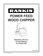 Preview for 1 page of Rankin 520 Operation, Service & Parts Manual