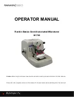 Предварительный просмотр 1 страницы Rankin Basics MCT45 Operator'S Manual