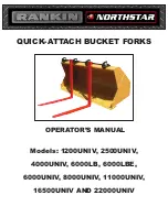 Rankin Northstar 1200UNIV Operator'S Manual preview