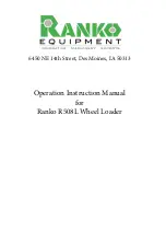 Предварительный просмотр 49 страницы RANKO R24X Operation And Maintenance Manual