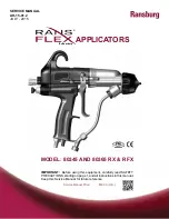 Ransburg RansFlex RX 80345 Service Manual preview