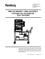 Предварительный просмотр 1 страницы Ransburg RMA-303 Service Manual