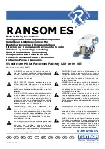 Предварительный просмотр 1 страницы Ransomes 1200 Series Fitting Instructions Manual