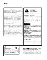 Preview for 4 page of Ransomes 36 HYDRO Z-CONTROL MID-16HP KAW SIDE DISCHARGE SELF PROPELLED WALK BEHIND MOWER Operator'S Manual