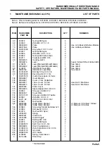 Предварительный просмотр 91 страницы Ransomes 51 Super Certes Maintenance And Parts Manual