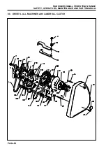 Предварительный просмотр 124 страницы Ransomes 51 Super Certes Maintenance And Parts Manual