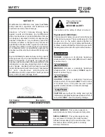 Preview for 4 page of Ransomes 942236 Safety & Operation Manual