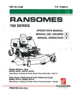 Ransomes 946700 Operator'S Manual preview