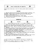 Предварительный просмотр 2 страницы Ransomes Bob-Cat M21-4BZ Assembly, Operation And Service Manual