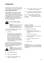 Preview for 15 page of Ransomes CG161 Operator Instructions Manual