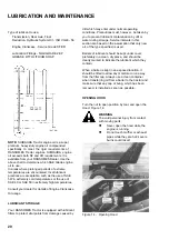 Preview for 22 page of Ransomes CG161 Operator Instructions Manual