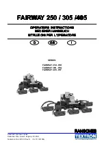 Ransomes FAIRWAY 250 Operator Instructions Manual preview