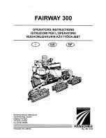 Ransomes Fairway 300 Operator'S Manual preview