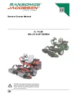 Ransomes G - PLEX DP series Service Course Manual preview