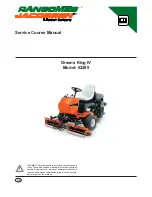 Ransomes greens king IV 62289 Service Manual preview