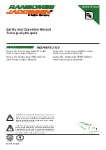 Preview for 1 page of Ransomes HIGHWAY 2130 Safety And Operation Manual