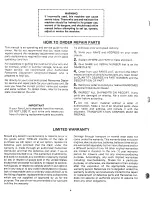 Preview for 3 page of Ransomes M32 Technical Manual