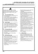 Предварительный просмотр 6 страницы Ransomes Magna 250 Safety And Operation/Maintenance And Parts Manual