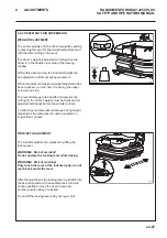 Preview for 49 page of Ransomes Parkway 2250 Plus Safety, Operation & Maintenance Manual