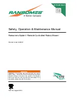 Ransomes Spider I Safety, Operation & Maintenance Manual preview