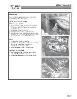 Preview for 25 page of Ransomes ZT220D W/61 Safety & Operation Manual