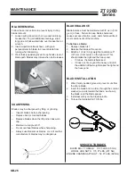 Preview for 28 page of Ransomes ZT220D W/61 Safety & Operation Manual