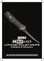 Rapala R12 HD Owner'S Manual предпросмотр