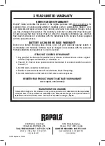 Preview for 36 page of Rapala R12 HD Owner'S Manual