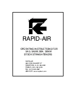 Rapid-Air SA3 Operating Instructions Manual preview