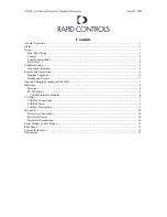 Preview for 2 page of Rapid Controls XG555 Product Specification