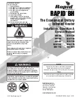 Rapid Engineering BH-40 Installation, Operation & Service Manual preview