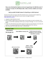 Preview for 1 page of RapID Lab CR1400 Instructions