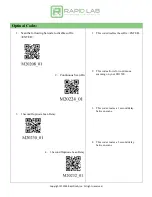 Предварительный просмотр 2 страницы RapID Lab CR1500 Instructions