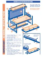 Предварительный просмотр 3 страницы Rapid Racking Modular workstation Assembly Manual