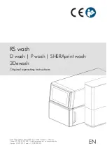 Rapid Shape RS wash Operating Instructions Manual preview