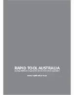 Предварительный просмотр 6 страницы Rapid Tool RT-60 User Manual